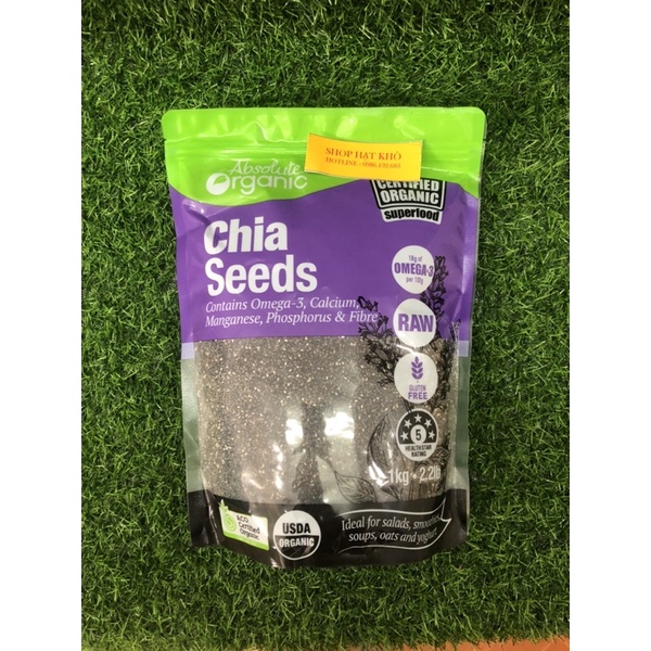 1kg Hạt Chia Tím Úc