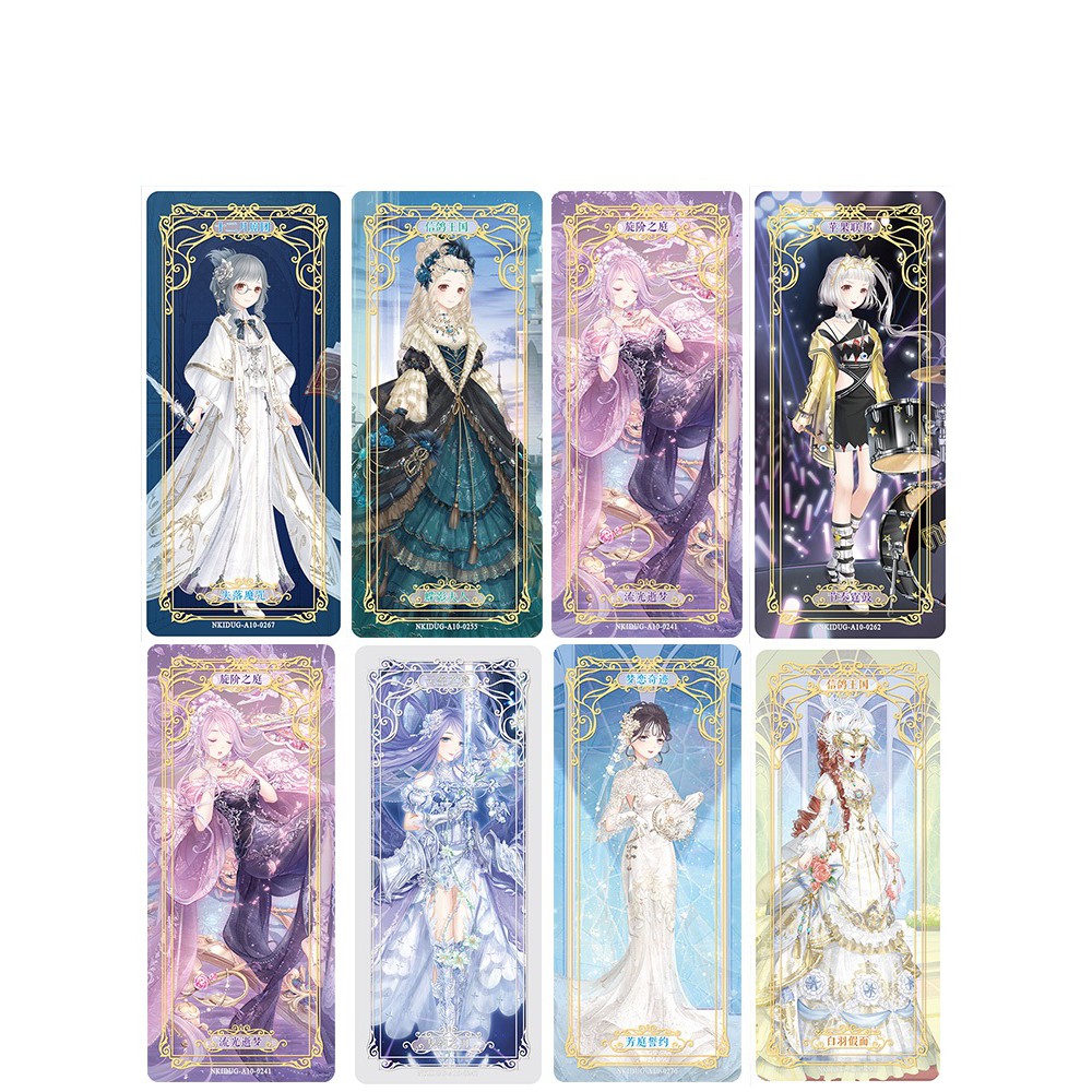 Card trong suốt Ngôi Sao Thời Trang Miracle Nikki - Tinh Mộng - card trong thẻ bài thay đổi trang phục