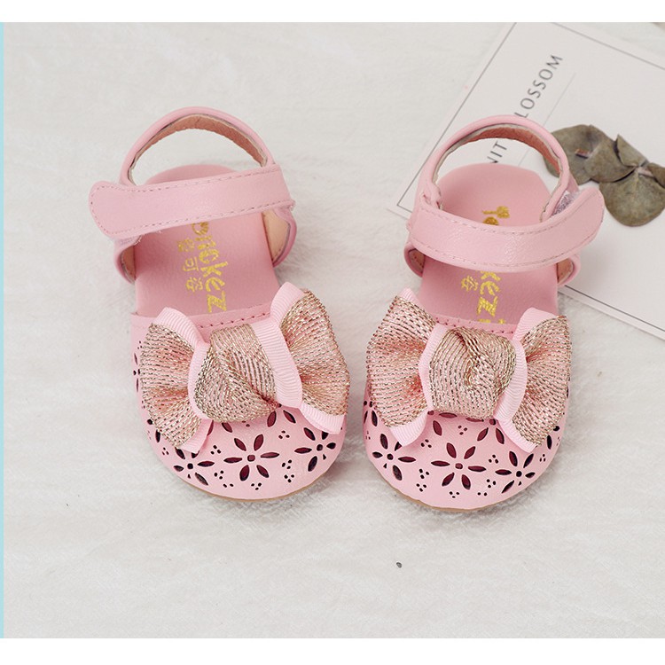 [NHẬP KIDTET hoàn 15% xu đơn 150k] Sandal quảng châu cao cấp cho bé gái tập đi mã mới A612