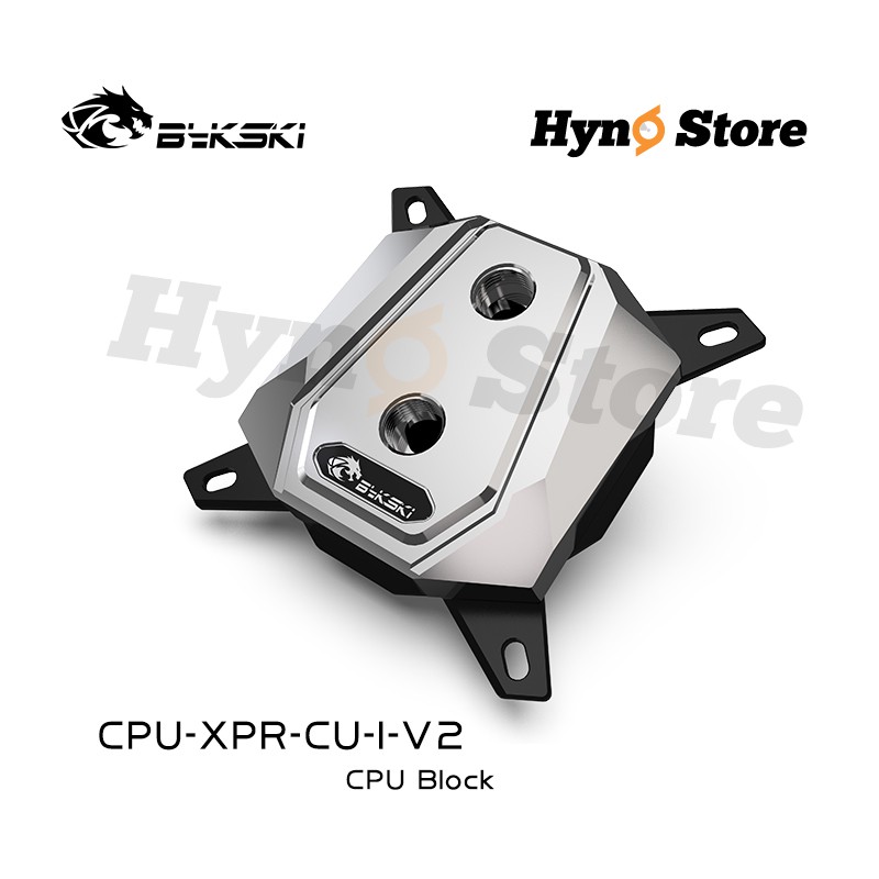 Block CPU Bykski Intel AMD full nikel thiết kế mới mẫu 2020 Tản nhiệt nước custom - Hyno Store