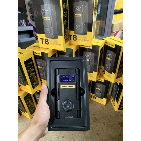 bơm lốp - kích bình oto - SteelMate T8 Pro