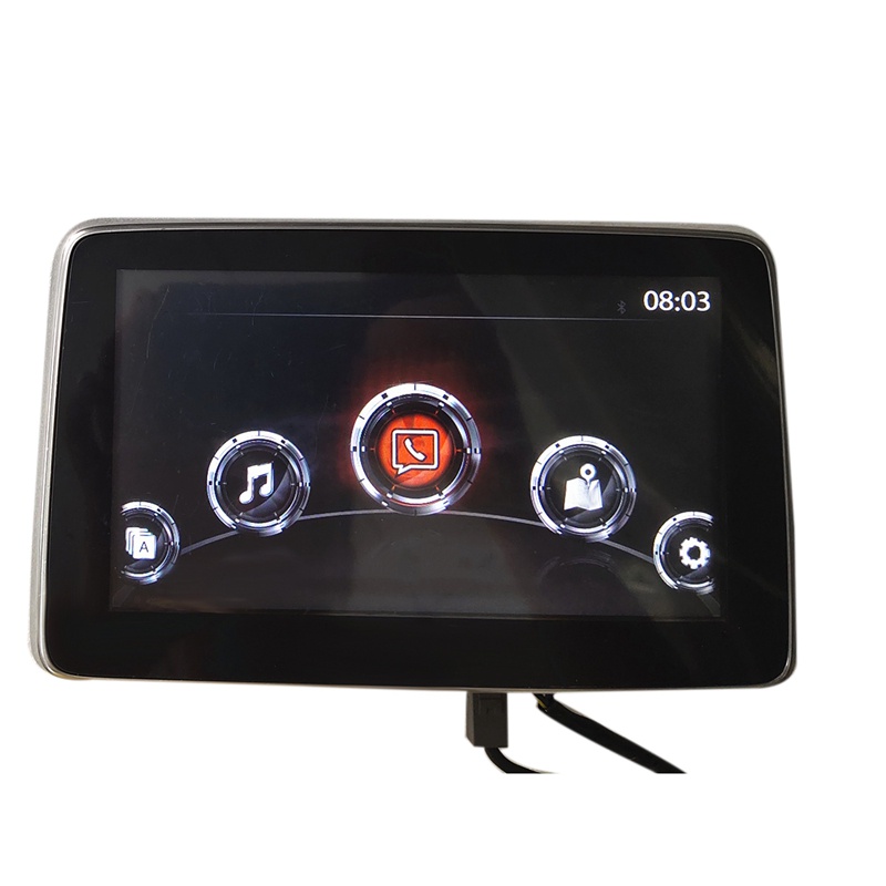 Bảng Điều Khiển Màn Hình Kính 7inch Cho 2014 2015 2016 Mazda 3 Radio 7inch BHP1611J0D YPDMYF-14E800-AE