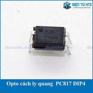 Combo 20 Opto cách ly quang PC817 DIP-4 loại tốt [HTE Quy Nhơn CN2]