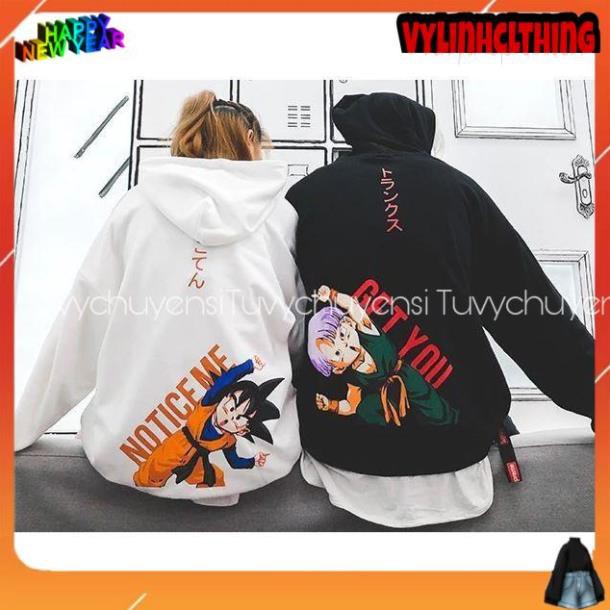 Áo hoodie nam TUVY hoodie nỉ DRAGONBALL unisex form âu cực ấm MS03 in 5D