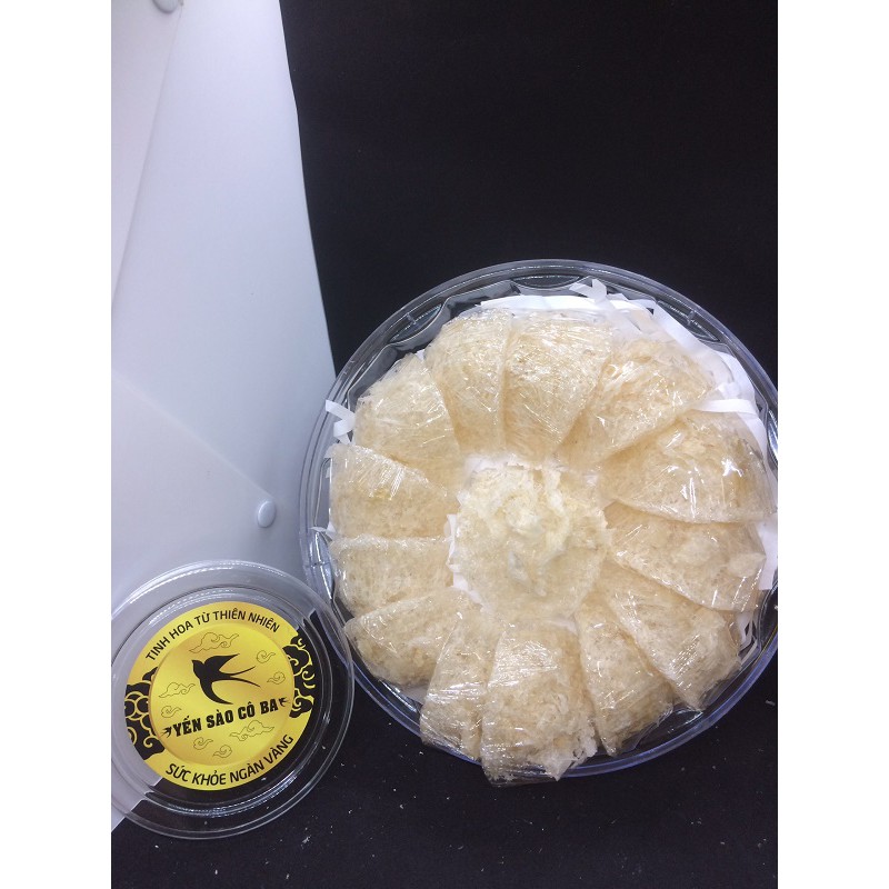 Tổ Yến Vụn Sơ Mướp Chân [Hộp 50/100 Gram] [Có Quà Chưng ] YẾN SÀO CÔ BA - Nguyên Chất 100% Không Tẩm Đường