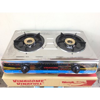 Bếp ga đôi inox giá cuc sốc..