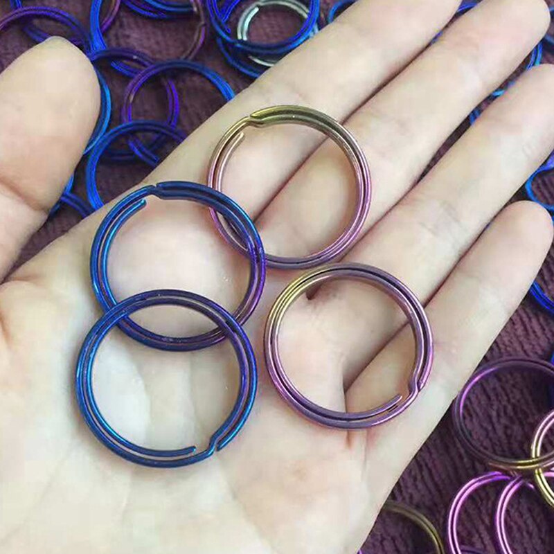 Móc khóa hợp kim titan 21mm / 28mm đa năng thông dụng cho leo núi