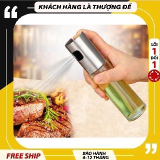 Bình xịt dầu ăn Rapido dạng chai, bình xịt dầu ăn bằng thủy tinh cao cấp