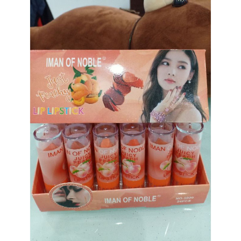 Son dưỡng môi cam đào iman of noble juicy peach ( mẫu mới) | BigBuy360 - bigbuy360.vn