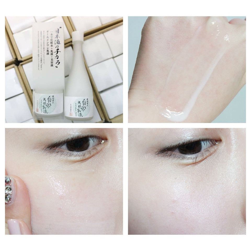 Nước thần dưỡng trắng Sake Kuramoto 120ml nội địa Nhật