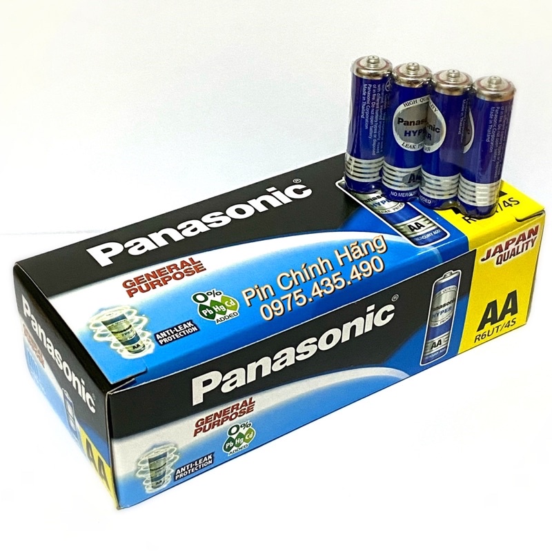 Hộp 60 Viên Pin AA Panasonic R6UT/4S Store4girls