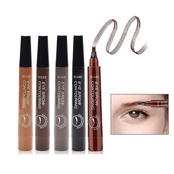 Chì kẻ mày gẩy sợi SUAKE 4 ngòi nét mảnh lâu trôi Eye Brow Contouring 5g SUKE01 | BigBuy360 - bigbuy360.vn