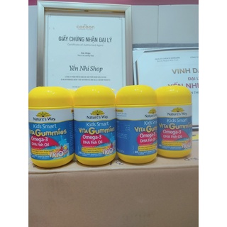 Kẹo gum bổ sung dầu cá & omega3 dha trio, 60 viên