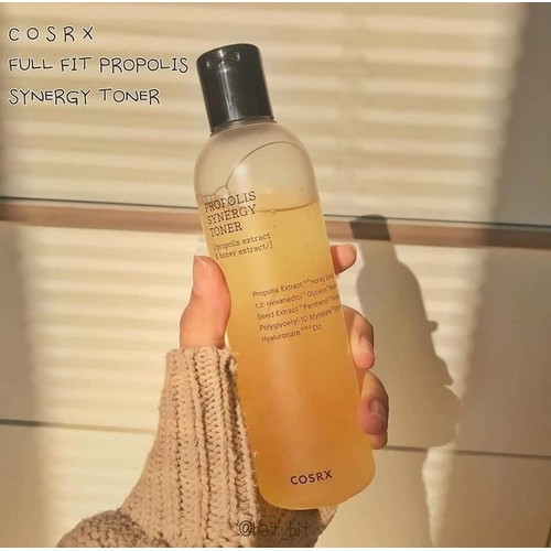 Nước cân bằng da chiết xuất keo ong dưỡng ẩm, nuôi dưỡng, phục hồi Cosrx Full Fit Propolis Synergy Toner 30ml/50ml/150ml