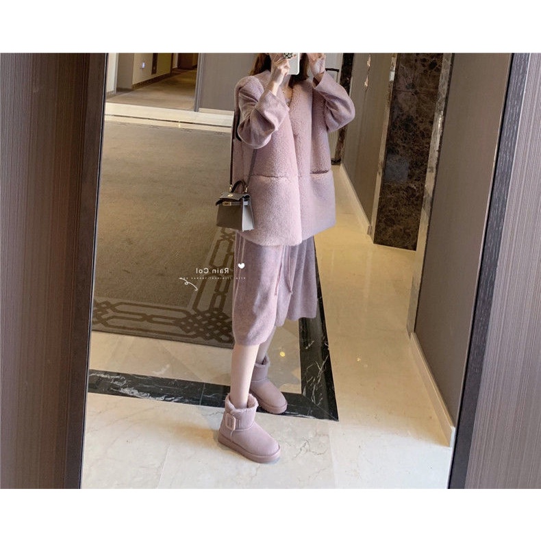 Đầm Dáng Dài Thiết Kế Mới Thời Trang Mùa Đông Theo Phong Cách Pháp Cho Nữ