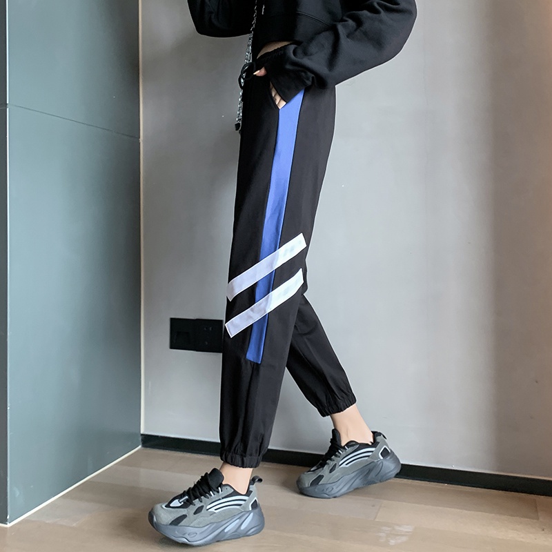 NRVP Quần Thể Thao Ống Rộng Phong Cách Thời Trang Hàn Quốc Dành Cho Nam Và Nữ