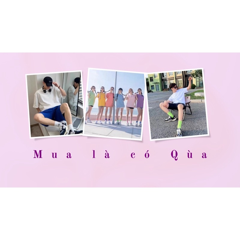 Áo phông cộc tay trơn nhiều màu sắc Unisex - Bảng màu 2