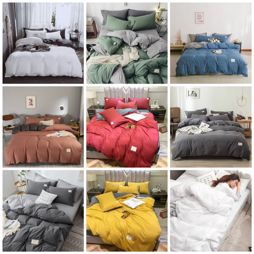 Chăn ga gối nệm cao cấp, drap giường Cotton Tici nhập khẩu loại tốt vải dày mềm mại