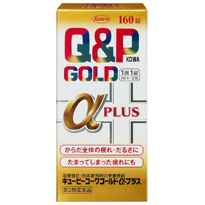 Viên bổ tổng hợp Nhật Q&P Gold Alpha Plus