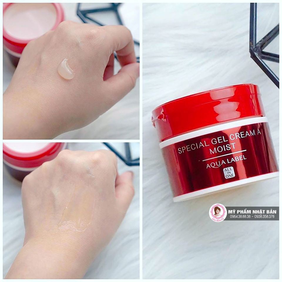 KEM DƯỠNG AQUALABEL SHISEIDO ĐỎ LỚN 90G