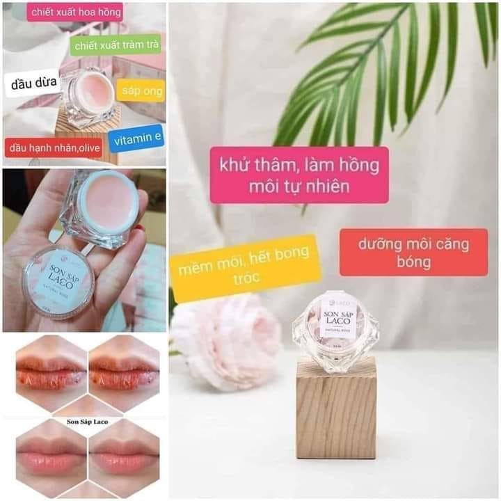 🔥Chính hãng 🔥 Son sáp LACO mờ thâm, dưỡng mềm từ hoa hồng tươi ⚡mờ thâm môi, làm môi hồng mọng tự nhiên cực hiệu quả ⚡ | BigBuy360 - bigbuy360.vn