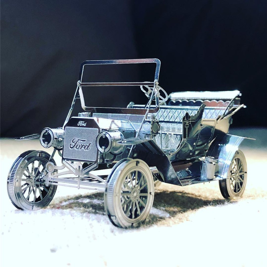 Mô Hình Lắp Ráp 3D Kim Loại Ô Tô Ford Model T