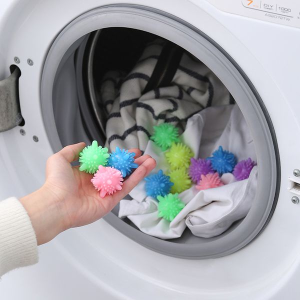 Set 10 Bóng Giặt Quần Áo - Cầu Gai Sinh Học Giặt Đồ Thông Minh Chống Nhăn 2379 NGUYENTRANGVP88