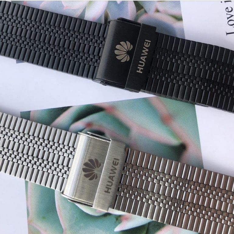 Dây Đeo Bằng Thép Không Gỉ 22mm Cho Đồng Hồ Thông Minh huawei gt3 / gt2 46mm / pro / watch3 / 3pro / gt