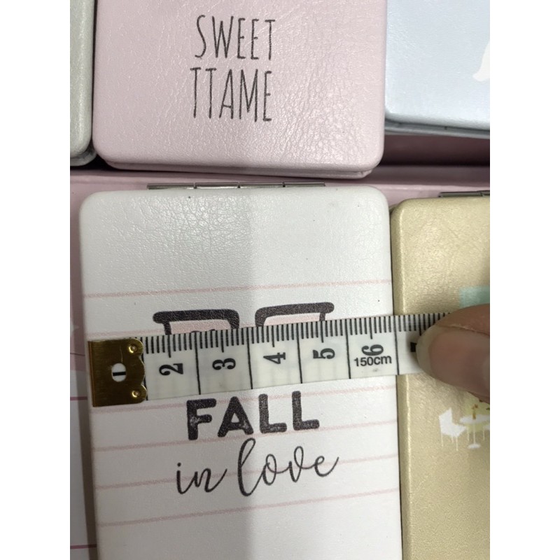 Gương 2 mặt mini  bỏ túi cute