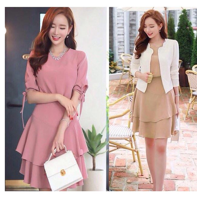 đầm xòe bella thời trang