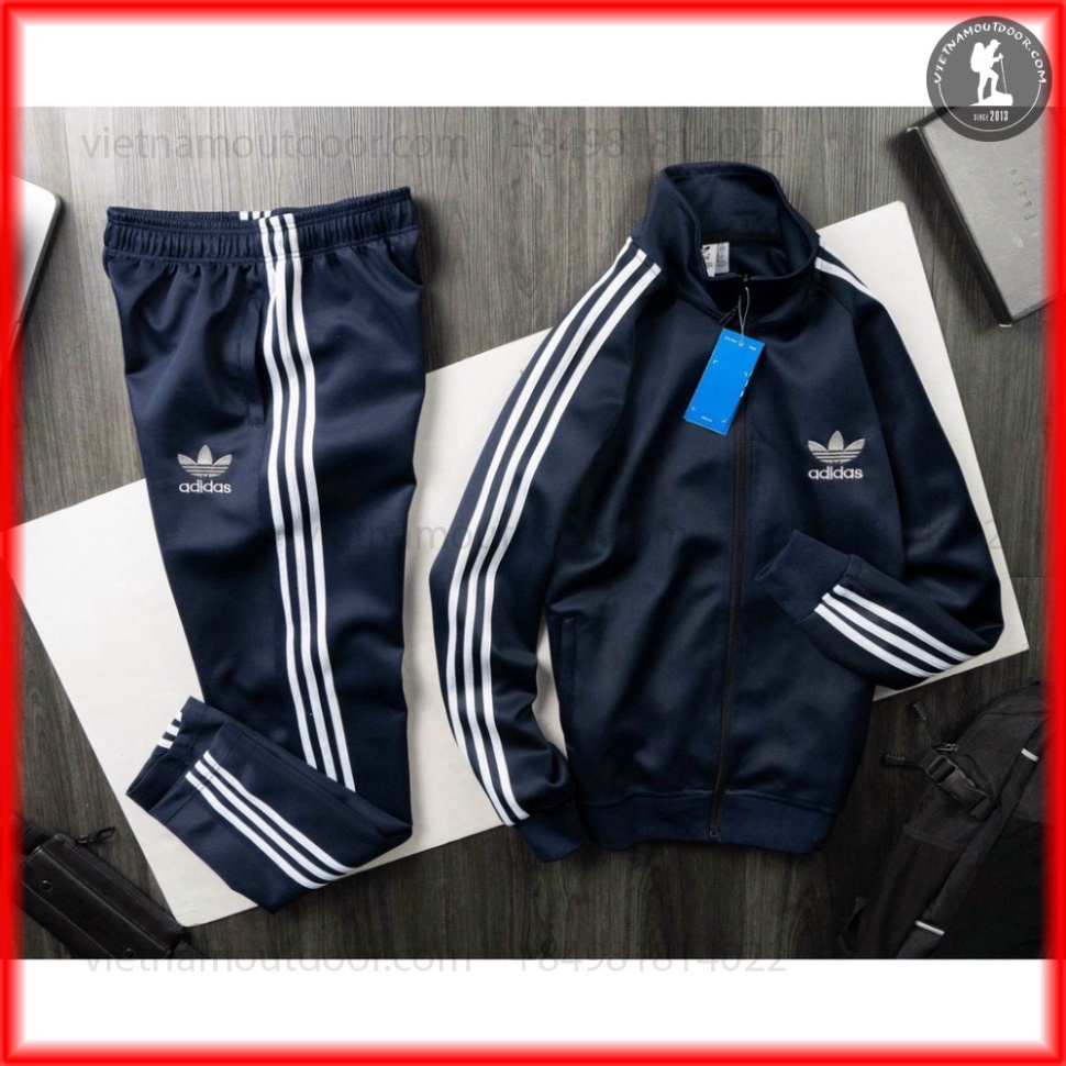 Set Đồ Bộ Thể Thao 3 Sọc Thời Trang Nam - Bộ Đồ Logo Das