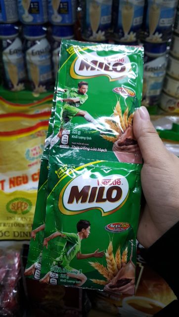 Sữa Nestlé Milo 3 in1 Túi (10Gói x 22g) Loại Ngon