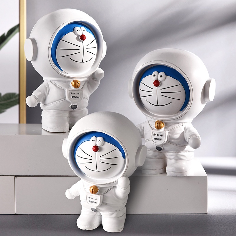 Phi hành gia Doraemon trang trí nhà cửa, phòng khách