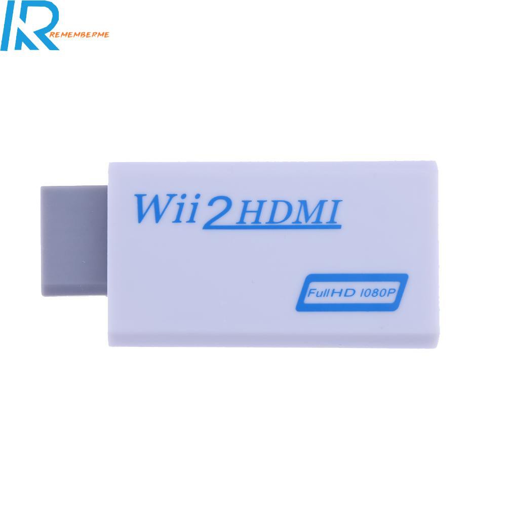 Bộ Chuyển Đổi Âm Thanh Từ Wii Sang Hdmi-Compatible Hỗ Trợ 720p 1080p 3.5mm Cho Hdtv Wii2