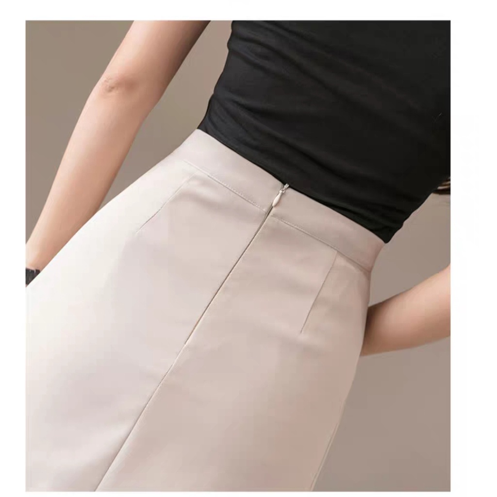 Chân Váy Chữ A Xẻ Đùi Có Lót Quần Bên Trong | BigBuy360 - bigbuy360.vn