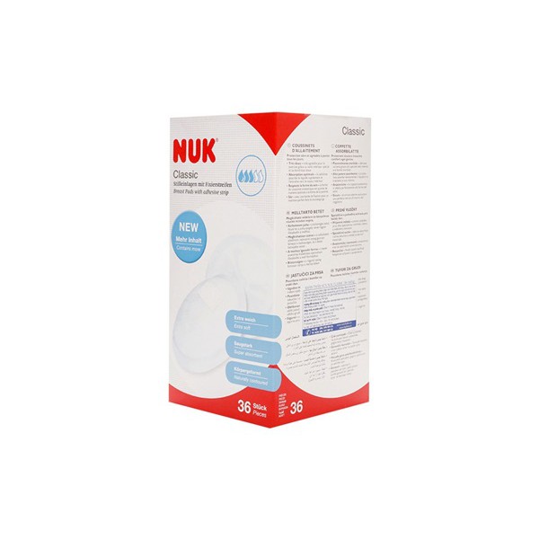 (Có tách lẻ) Miếng lót thấm sữa Nuk 36 miếng--Đức