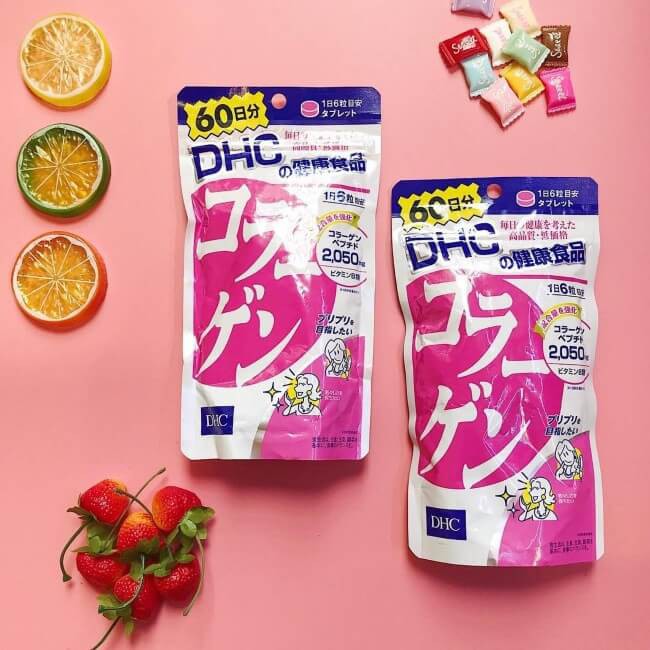 [Hàng Nhật giá xịn] Viên uống chống lão hóa ,đẹp da DHC Collagen Nhật Bản 60 Ngày (360v/gói)