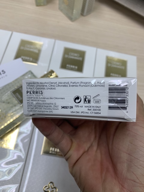 Nước hoa Perris Monte Carlo Cedro Di Diamante EDP 100ml PMC330100-50