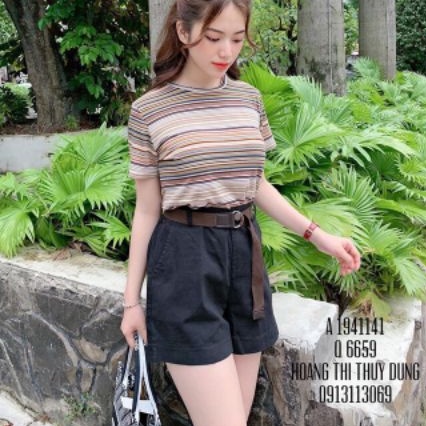 Quần kaki jeans lưng cao kèm belt cực đẹp.