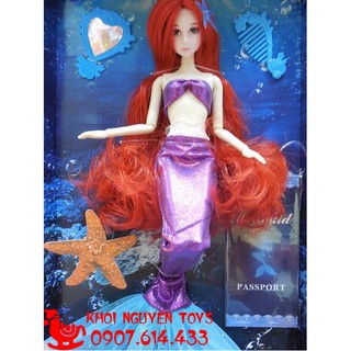Bộ Đồ Chơi Búp Bê Tiên Cá Simple Love