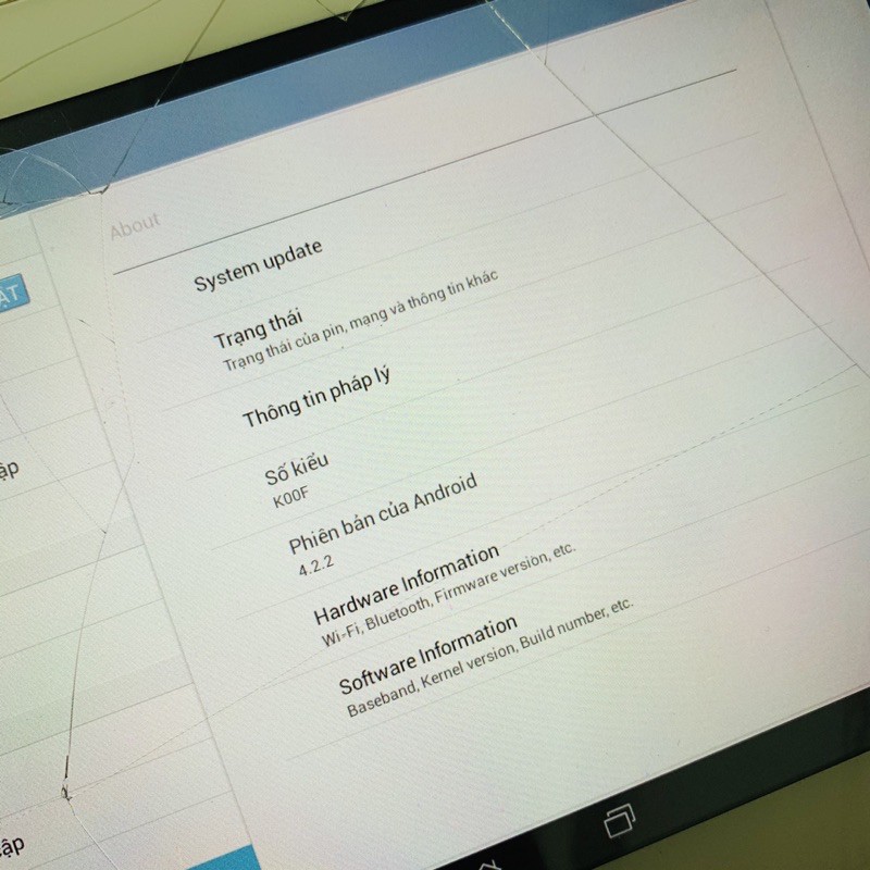 Máy Tính Bảng Asus Memo Pad 10 Wifi 8GB (cũ) | BigBuy360 - bigbuy360.vn