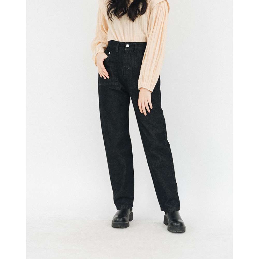 Quần Jeans Bò Nữ SSSTUTTER Pocket Jeans