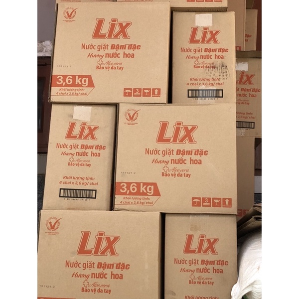 Nước Giặt Lix 3,6L