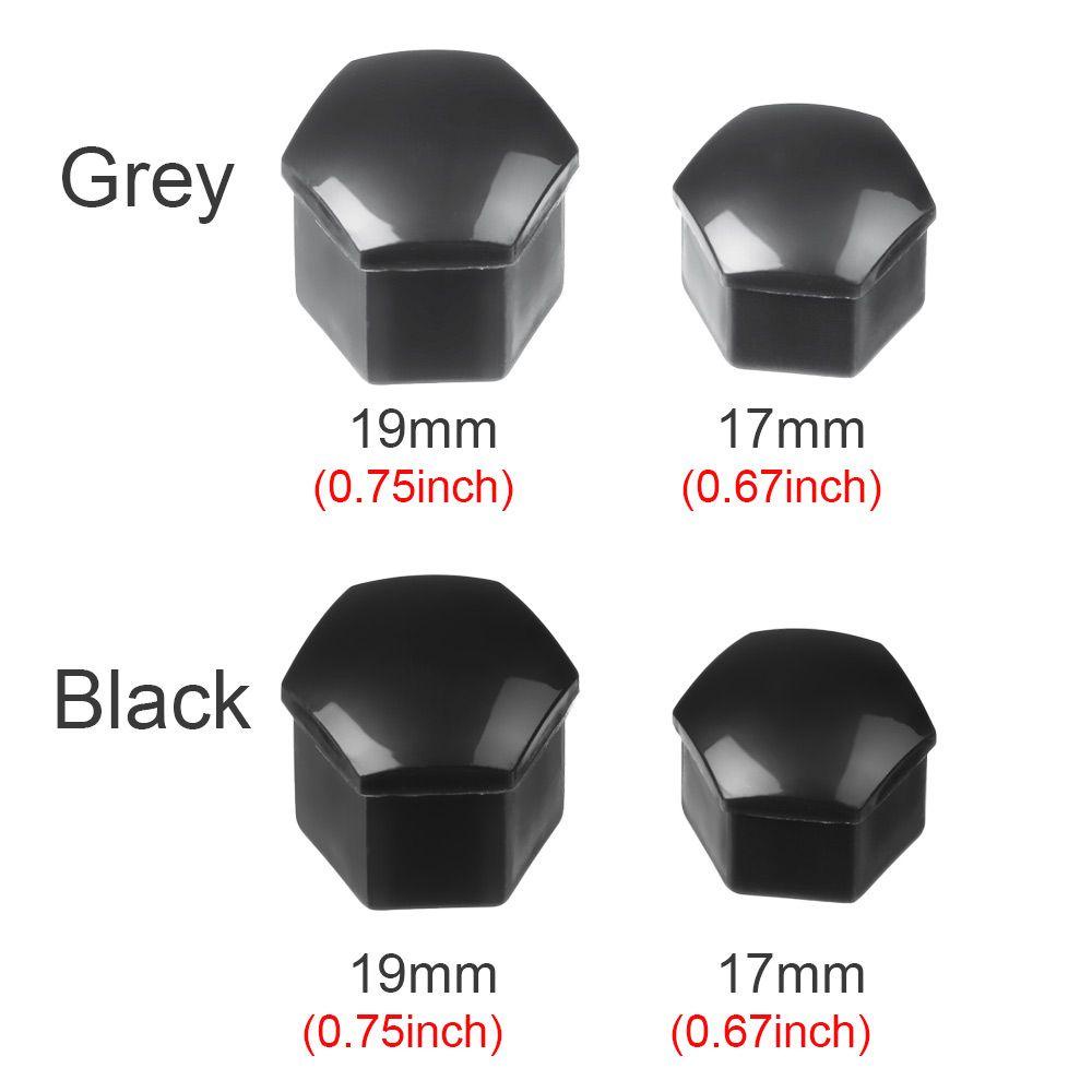 Bộ 20 Ốc Vít 17mm / 19mm Bảo Vệ Vành Bánh Xe Hơi Chống Bụi Tiện Dụng