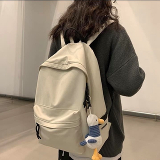 Balo Canvans kèm móc khoá DUCK, JACKLANE , túi đeo, cặp đeo, Unisex, Jack Lane