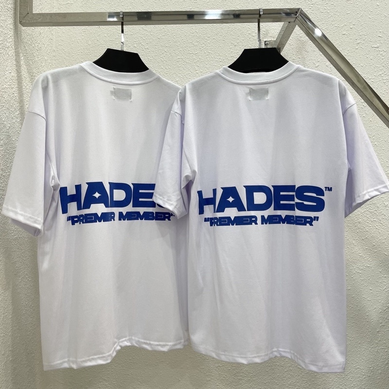 Áo Thun Tay Lỡ Unisex HADES PREMIER in nổi cao cấp Full Tag Vải dành cho nam nữ