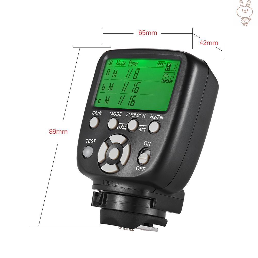 RD YONGNUO YN560-TX II Manual Flash Trigger Remote Controller LCD Transmitter for  DSLR Camera to YN560III/YN560IV/YN660/YN968N/YN860Li Speedlite RF-602/RF603/RF603 II/RF605 Receiver