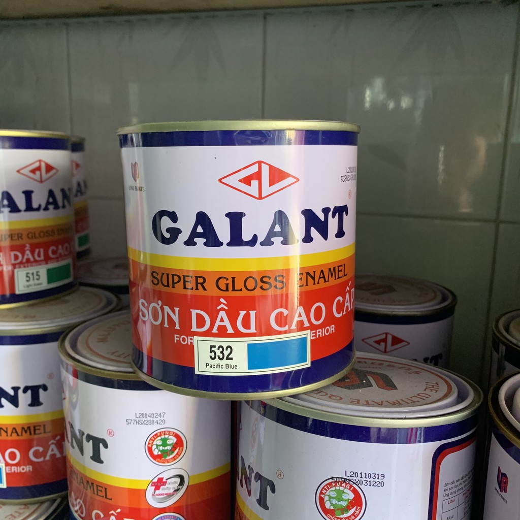 Sơn dầu Galant cao cấp đủ màu trọng lượng 1kg
