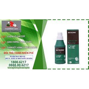 Thương hiệu: Mundipharma (Cyprus) Betadine Súc miệng / Betadin suc mieng / betadine súc họng