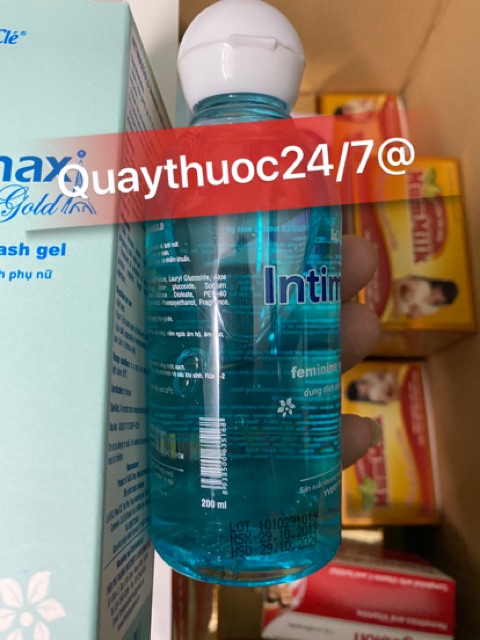 ✅DUNG DỊCH VỆ SINH INTIMAX GOLD (200ml)